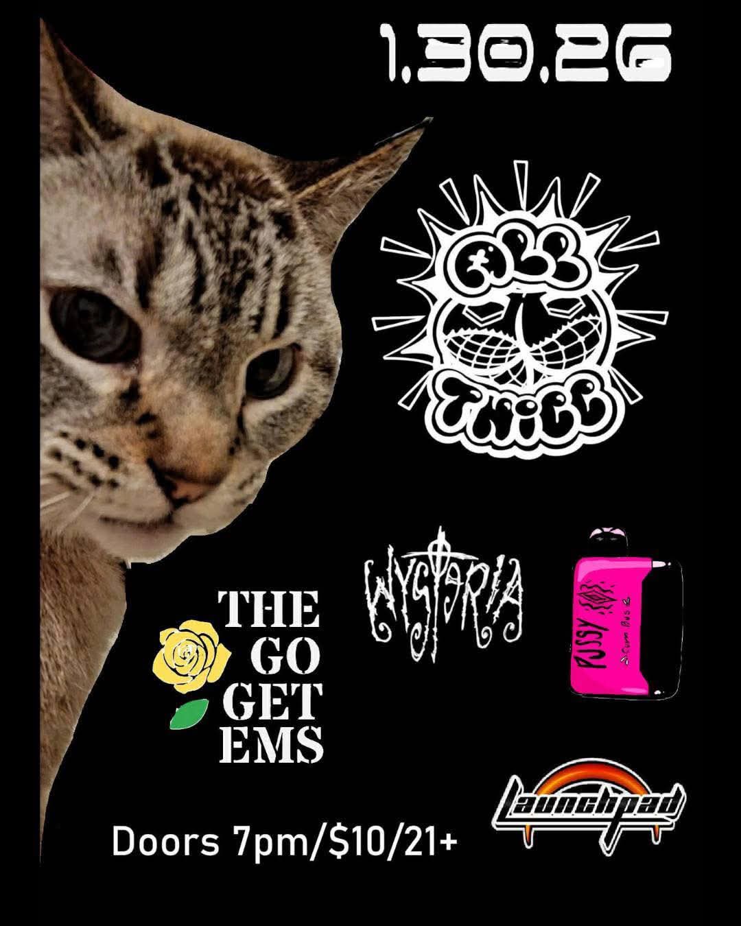 All Thicc / The Go Get Ems / Pussy Vape / Wysteria poster